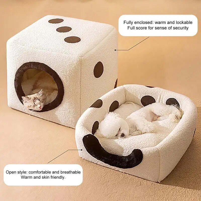Warm Closed House Small Kennel