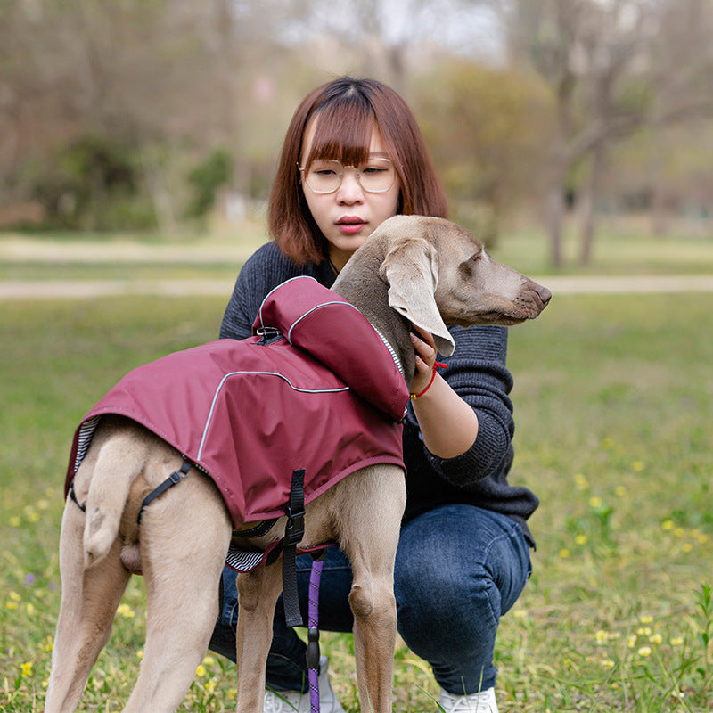 Pet Pu Raincoat Clothes