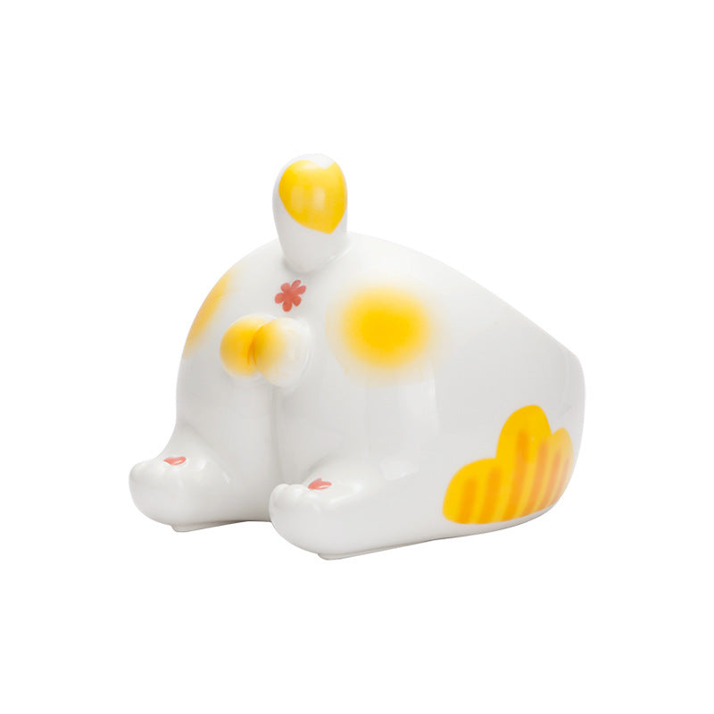 Ceramic Pet Bowl Feeding Holder