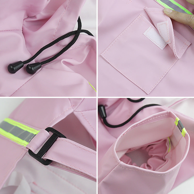 Windproof Pet Dog Cat Raincoat