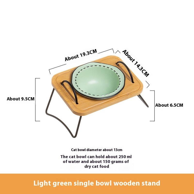Pet Wooden Rack Ceramic