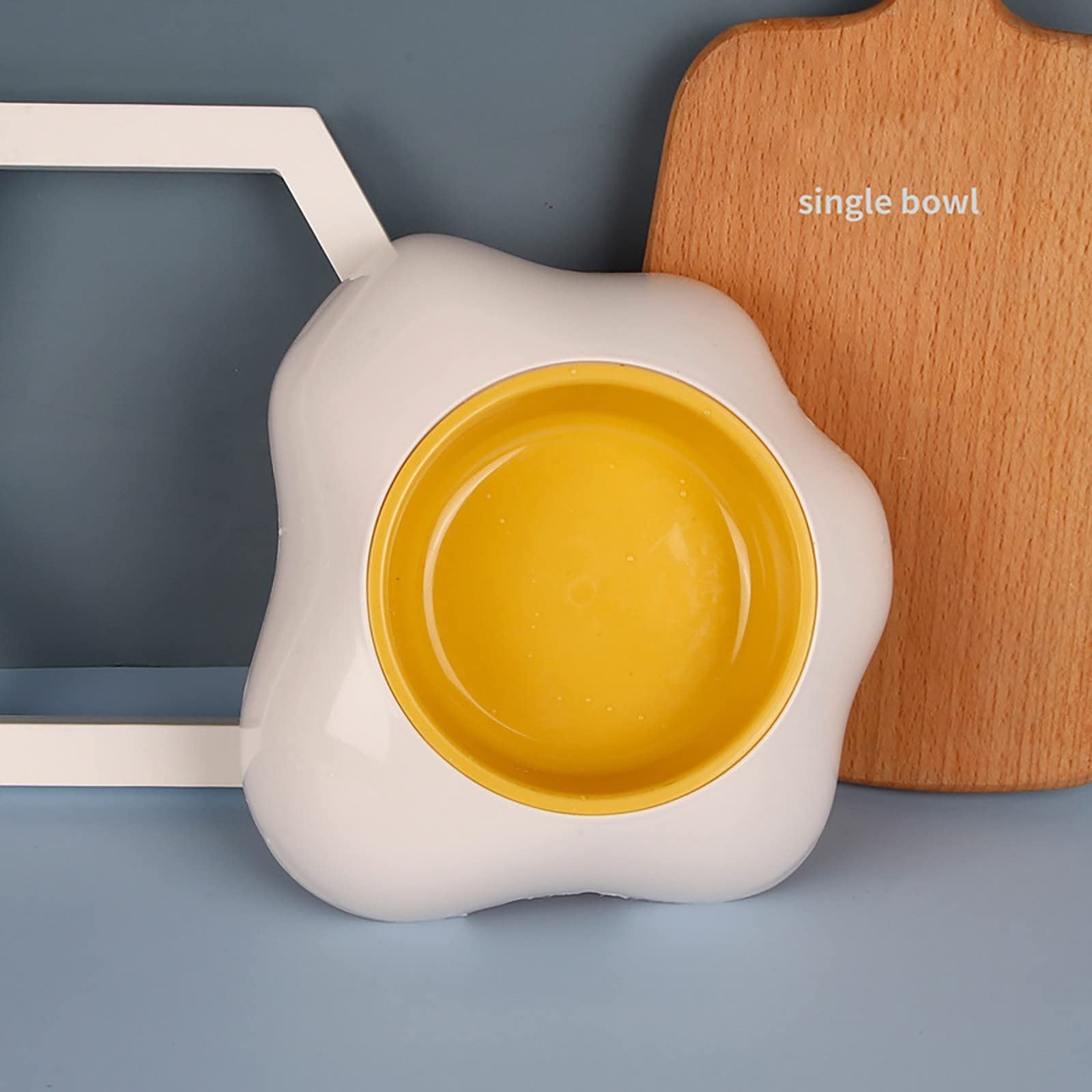 Egg-shaped Pet Bowl Drinking Feeder