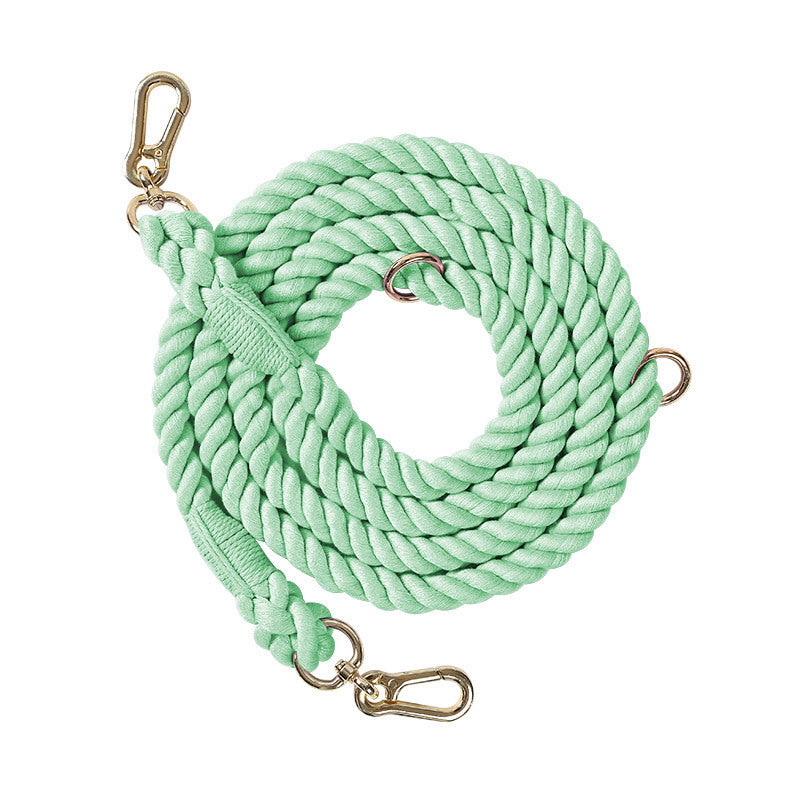 Multifunctional Braided Double-ended Dog Leash