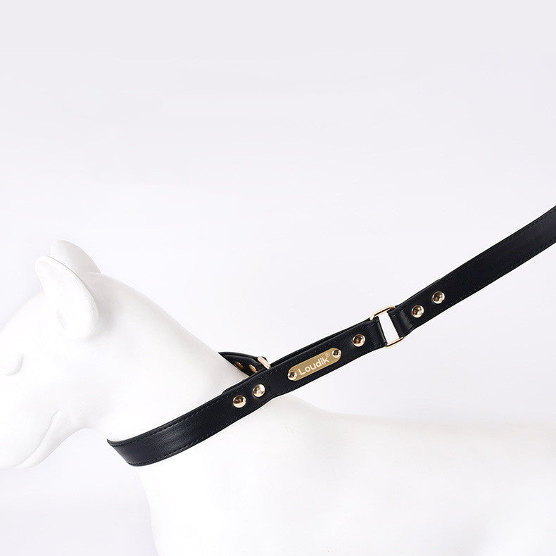 Pet Leather Explosion-proof Leash