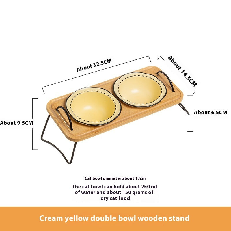 Pet Wooden Rack Ceramic