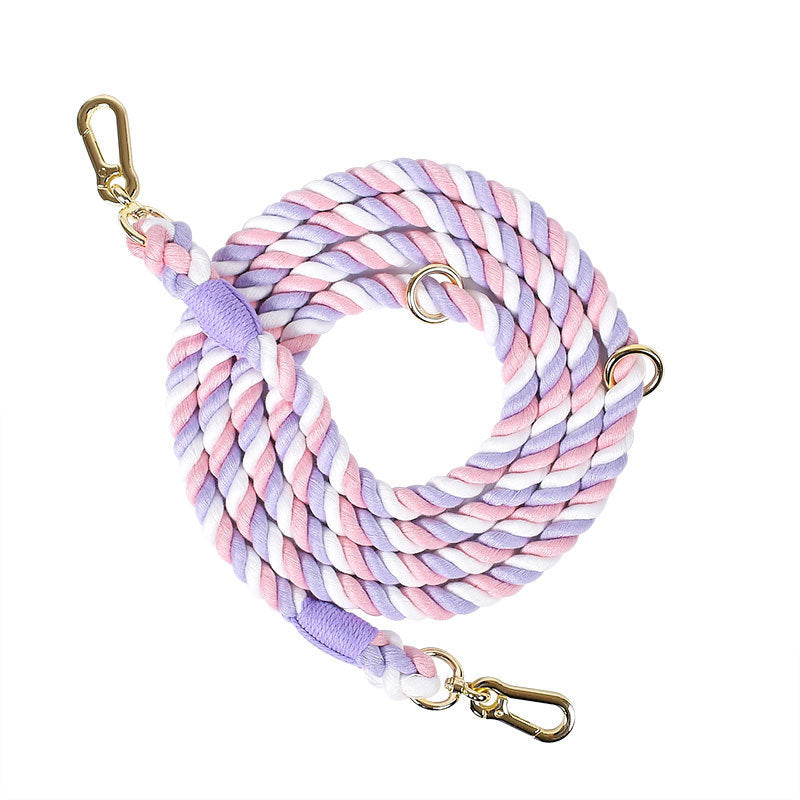 Multifunctional Braided Double-ended Dog Leash