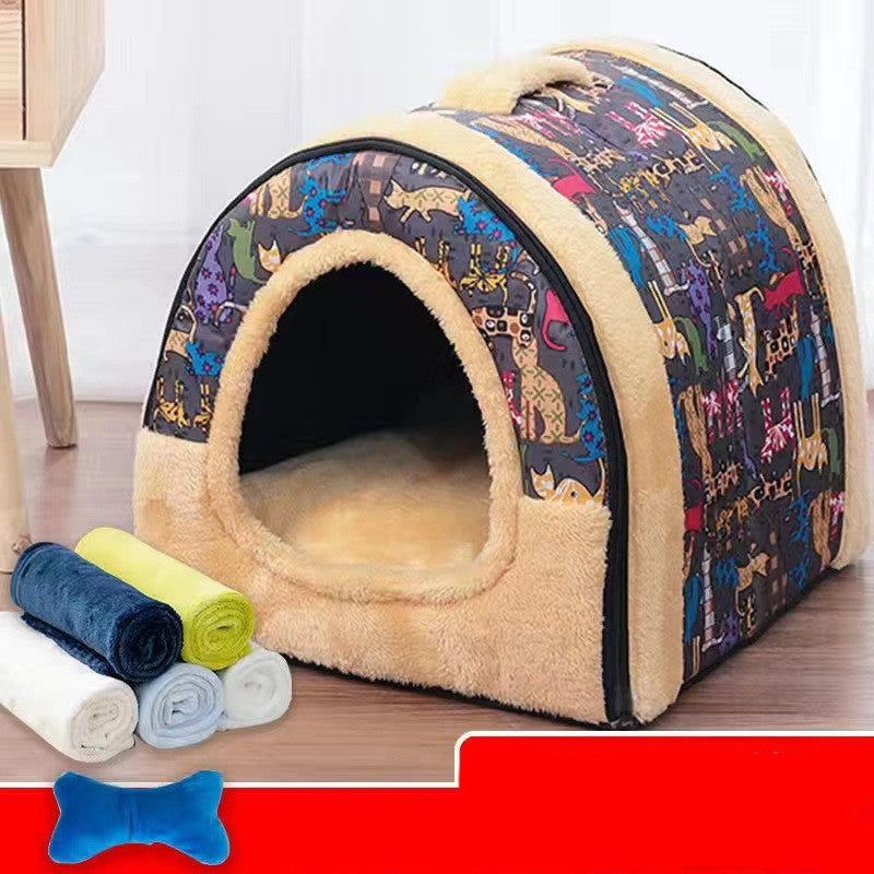 Detachable And Washable Kennel Pet Supplies