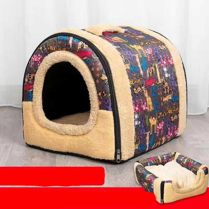 Detachable And Washable Kennel Pet Supplies