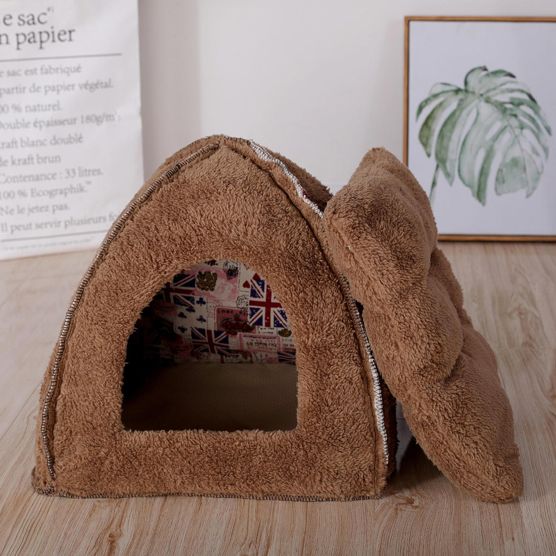 Pet Kennel House Winter Warm Yurt