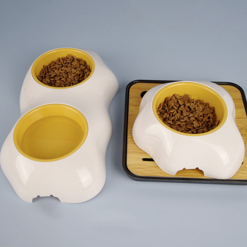 Egg-shaped Pet Bowl Drinking Feeder