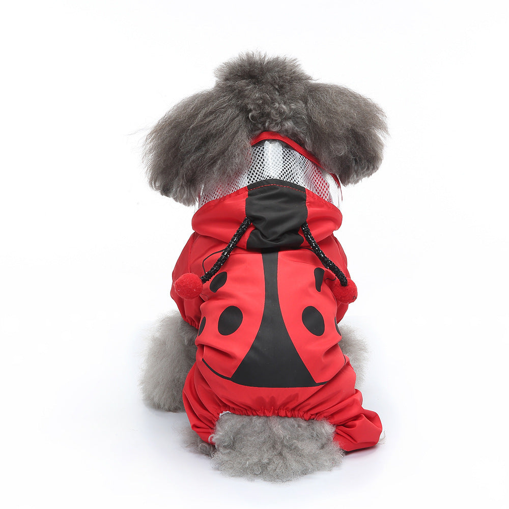 Pet Raincoat Four-legged