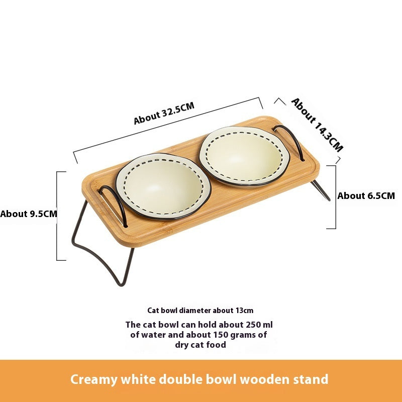 Pet Wooden Rack Ceramic