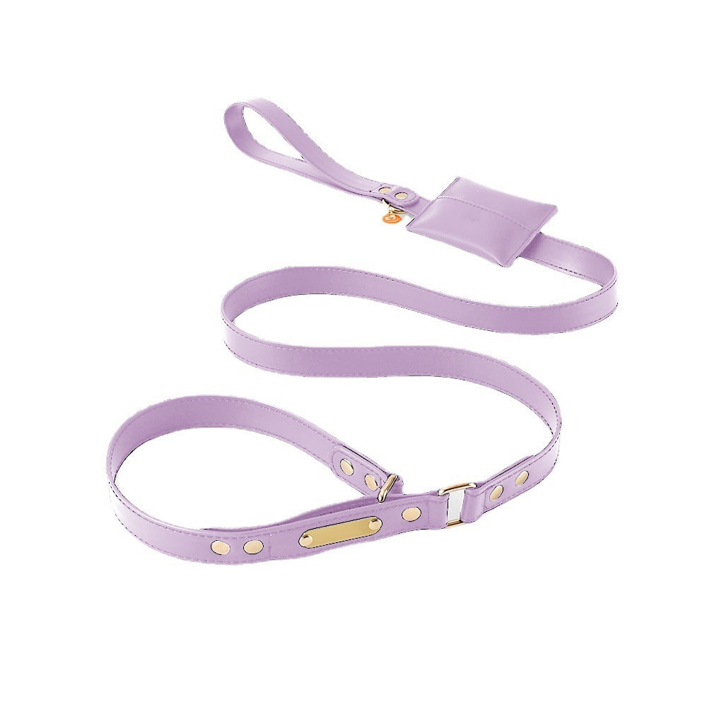 Pet Leather Explosion-proof Leash