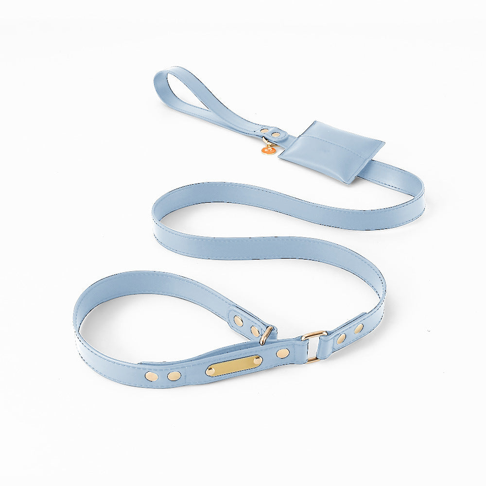 Pet Leather Explosion-proof Leash