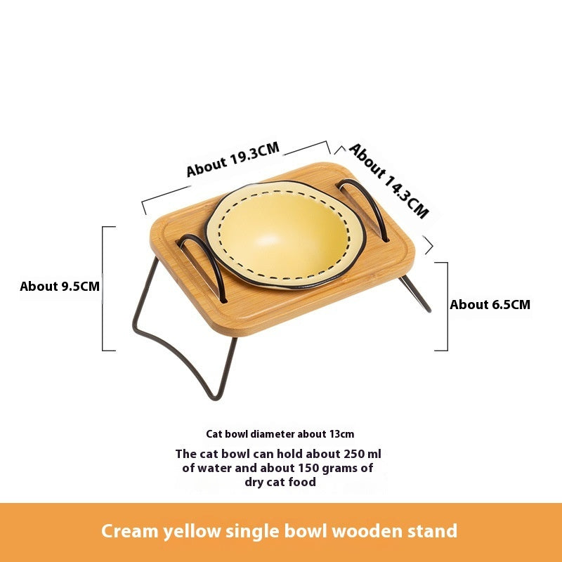 Pet Wooden Rack Ceramic