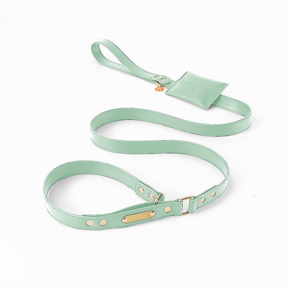 Pet Leather Explosion-proof Leash