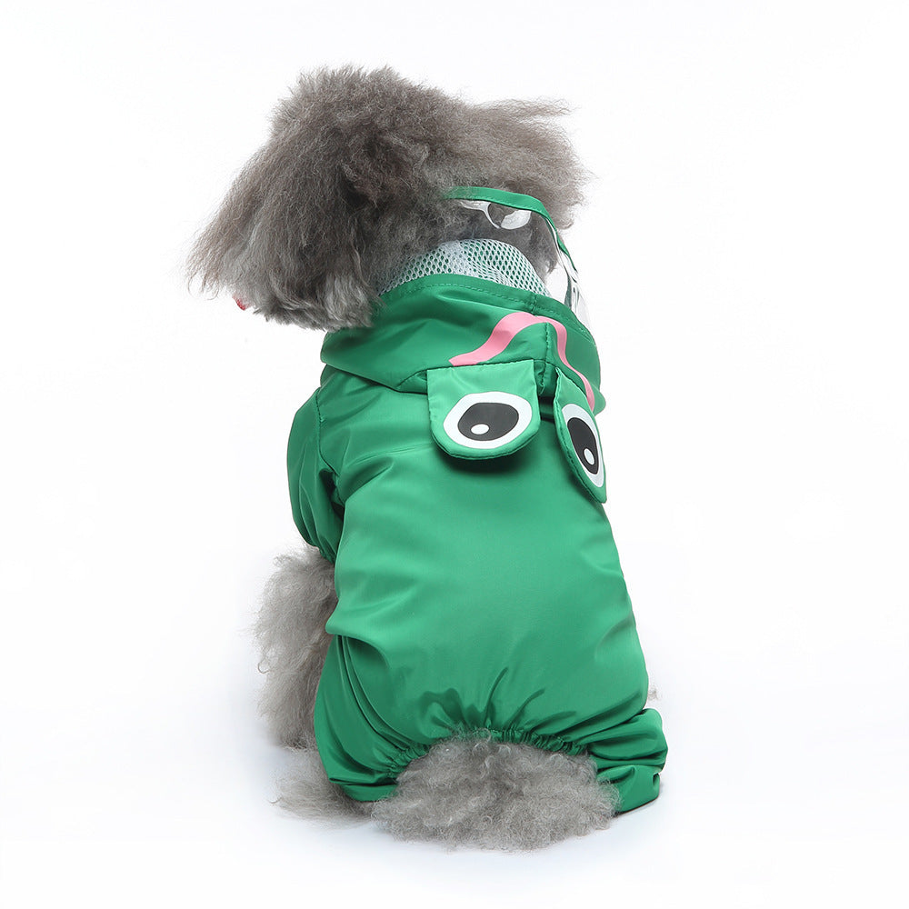 Pet Raincoat Four-legged