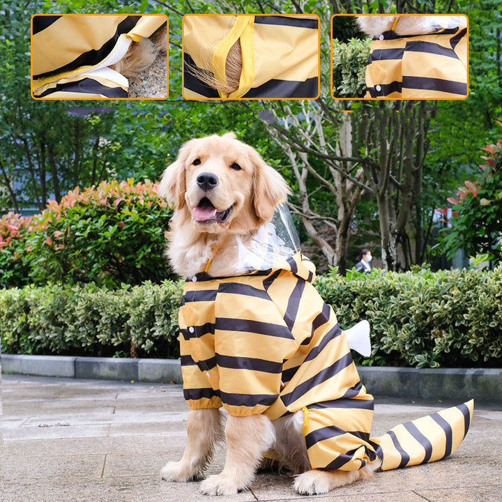 Raincoat Four-legged Pet Transformation Suit