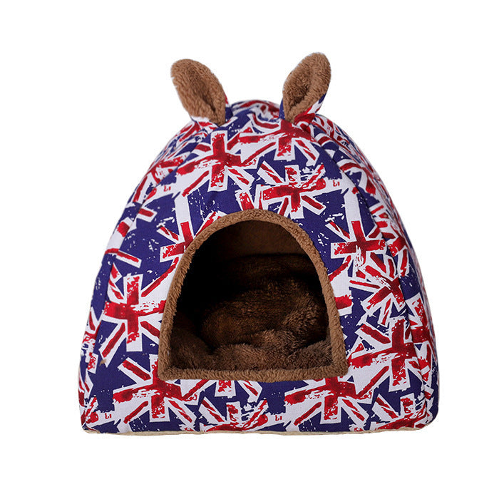 Pet Kennel House Winter Warm Yurt