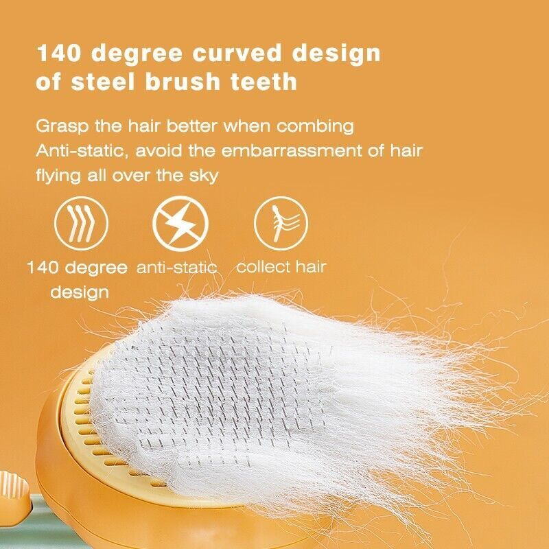 Pumpkin Comb Pet Grooming