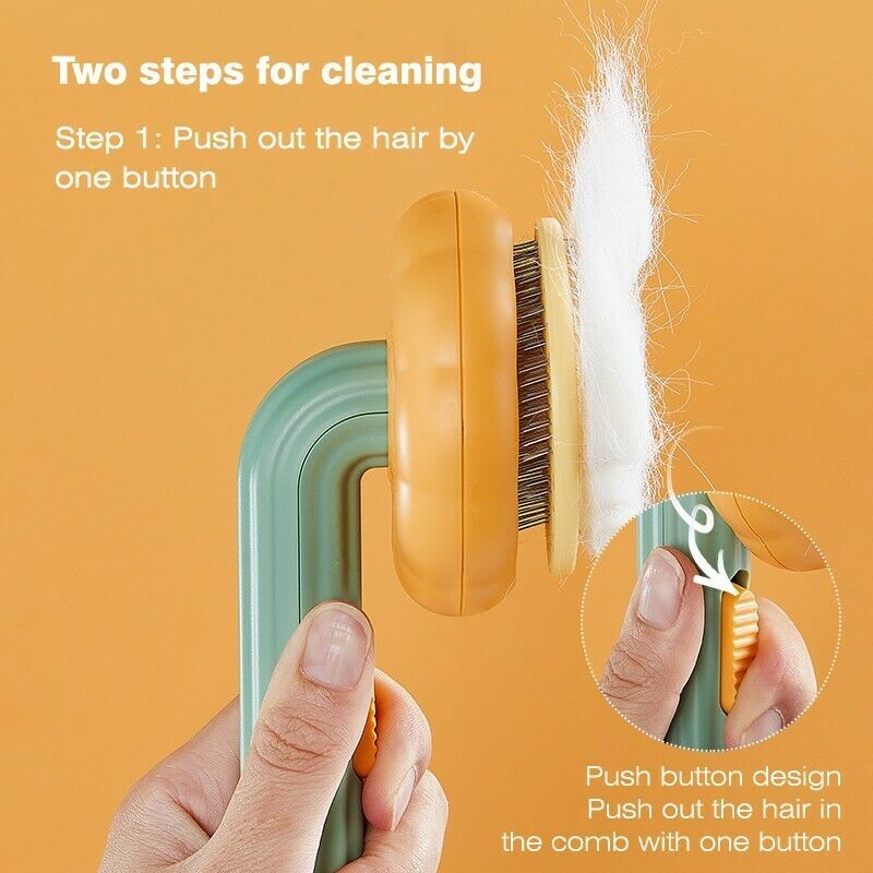 Pumpkin Comb Pet Grooming