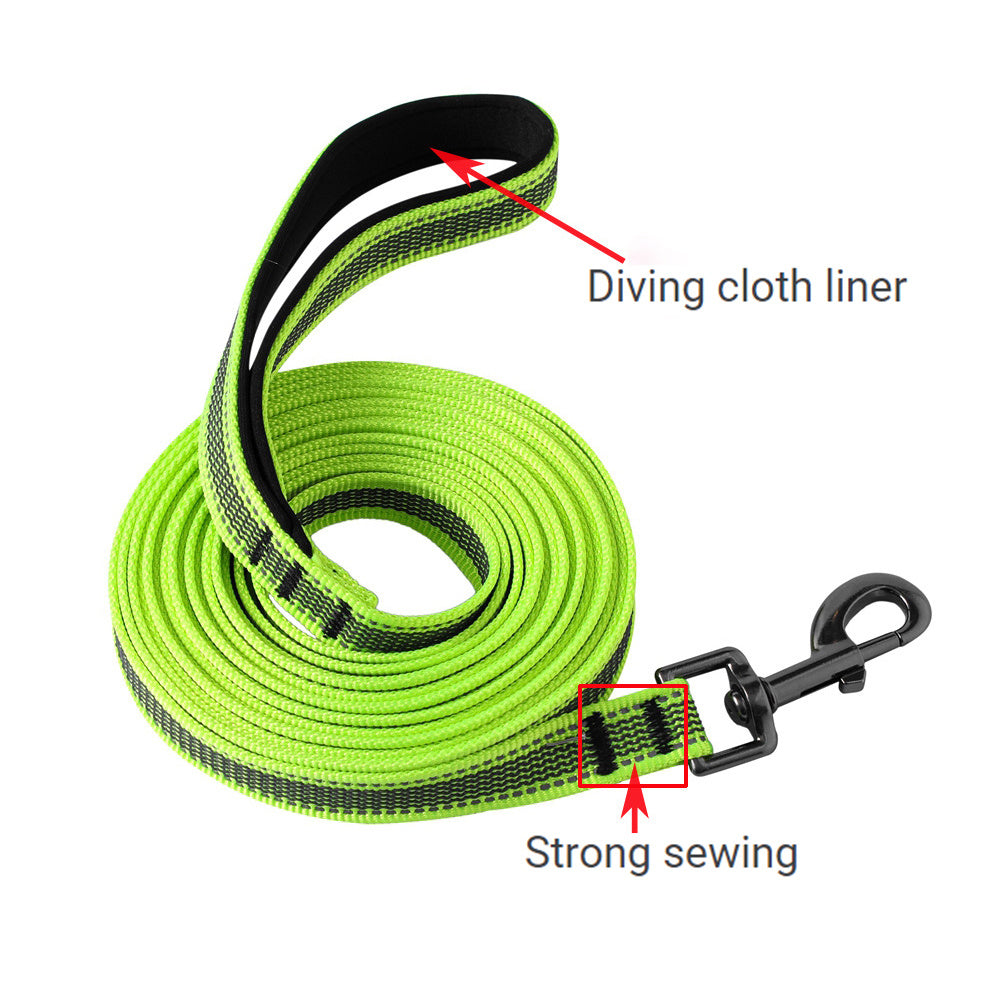 Nylon Night Safety Reflective Pet Traction Rope