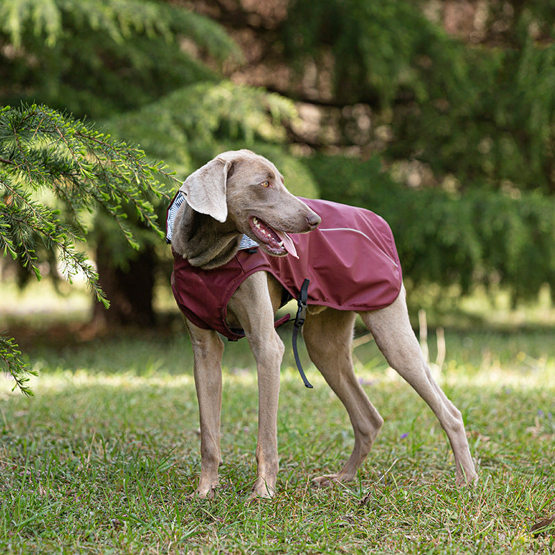 Pet Pu Raincoat Clothes