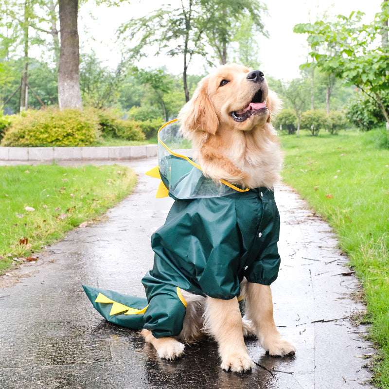 Raincoat Four-legged Pet Transformation Suit