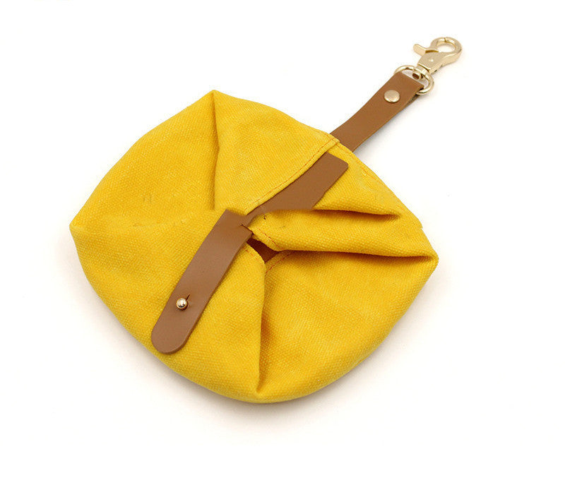 Folding Dog Bowl Canvas Dog