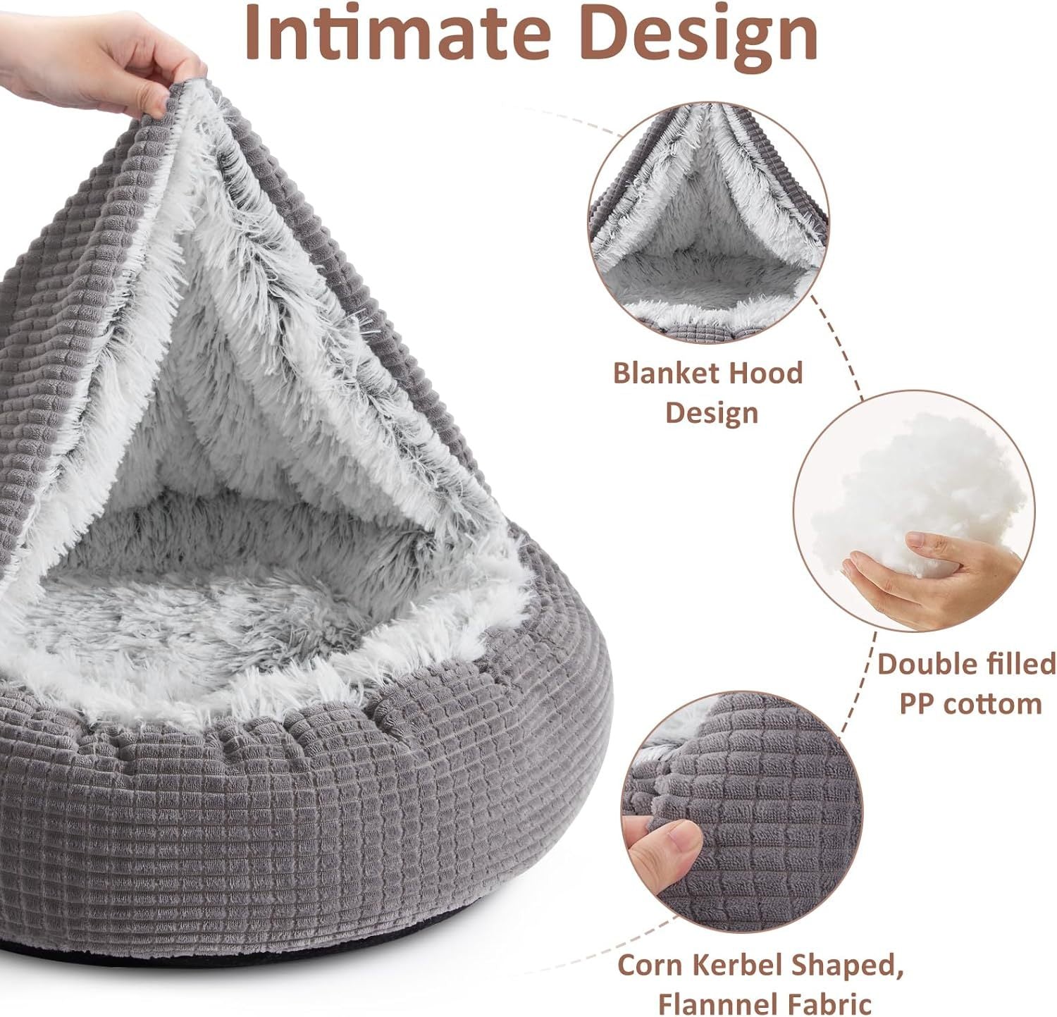 Small Dog Bed With Blanket