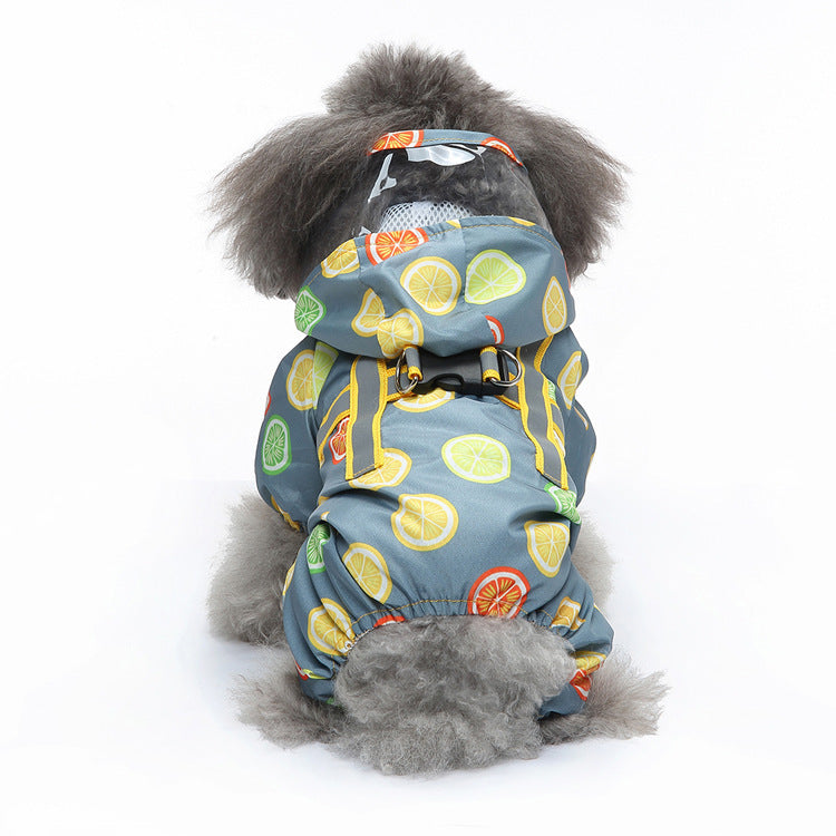 Pet Raincoat Four-legged