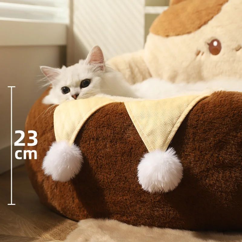 Round Cat Bed Mattress