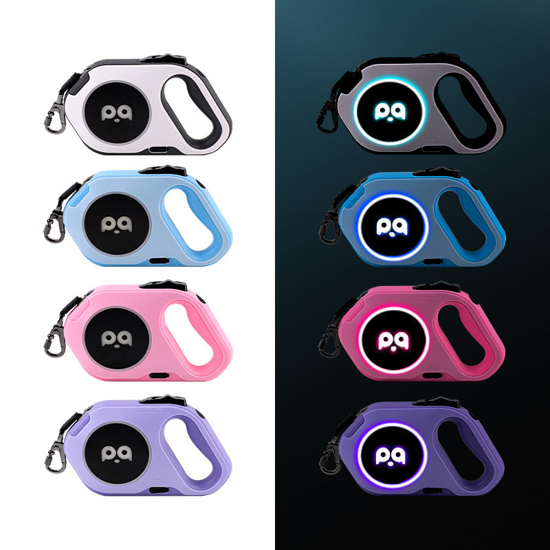 Automatic Retractable Leash Outdoor LED