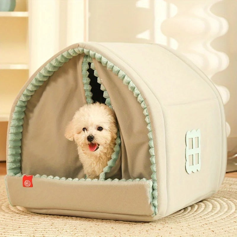 Kennel Winter Warm Small Dog House