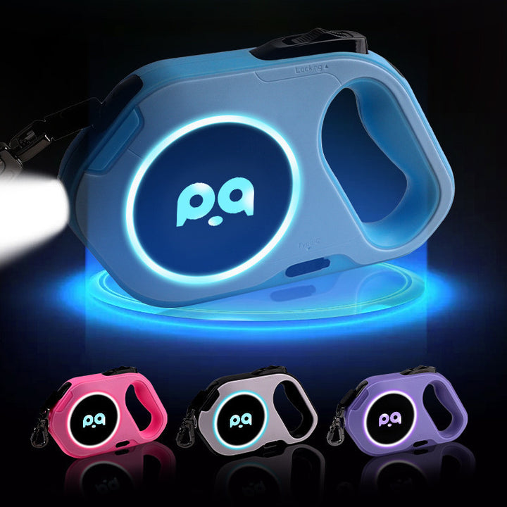 Automatic Retractable Leash Outdoor LED