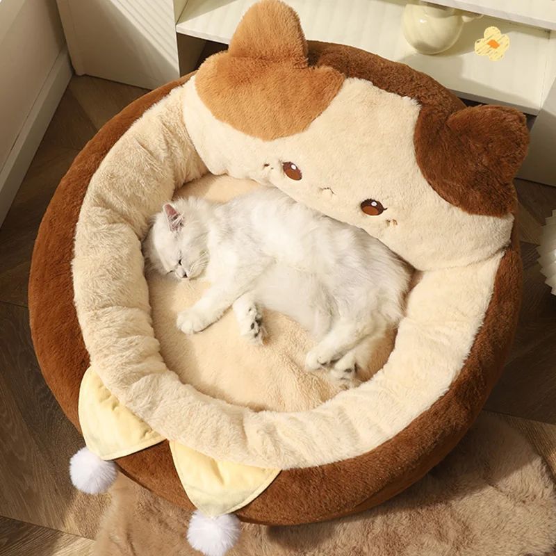Round Cat Bed Mattress