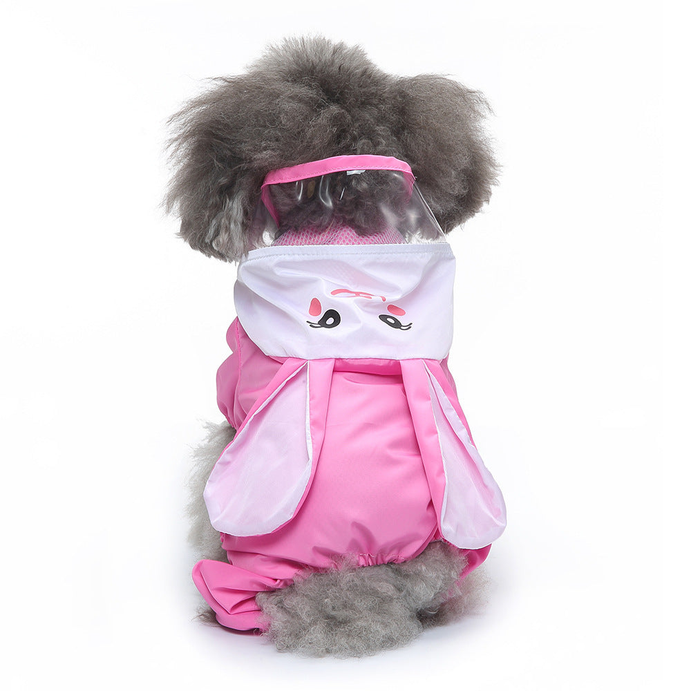 Pet Raincoat Four-legged