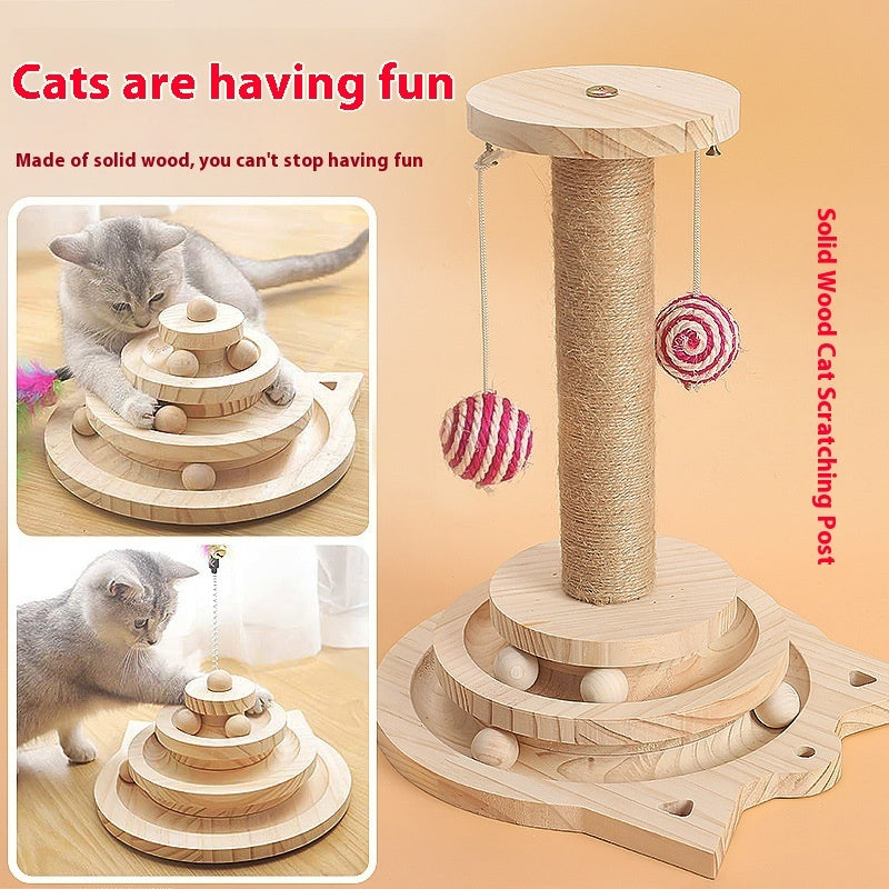 Turntable Self-Hi Cat Teaser