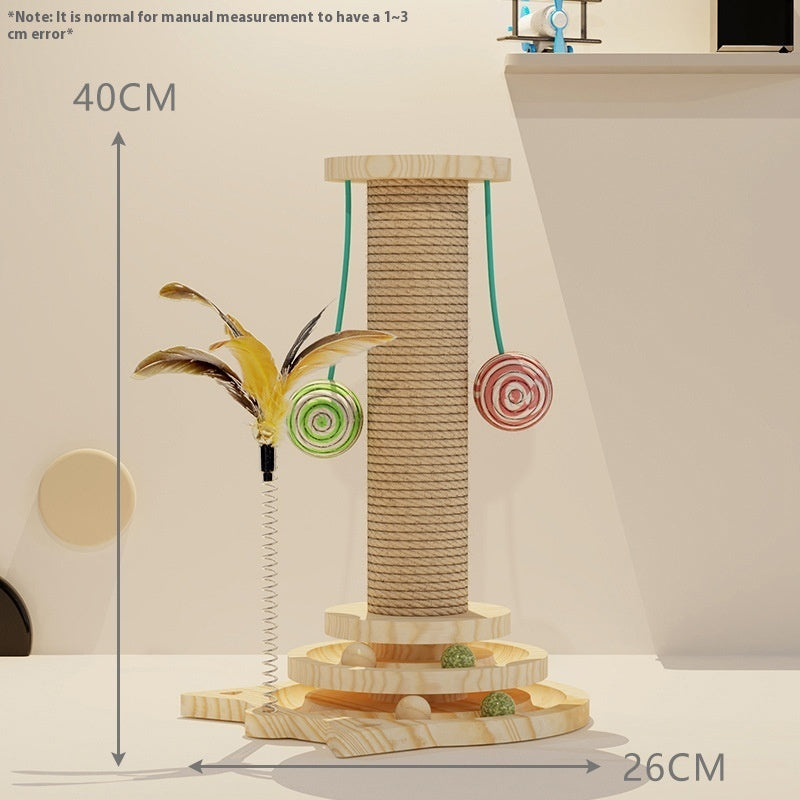 Turntable Self-Hi Cat Teaser