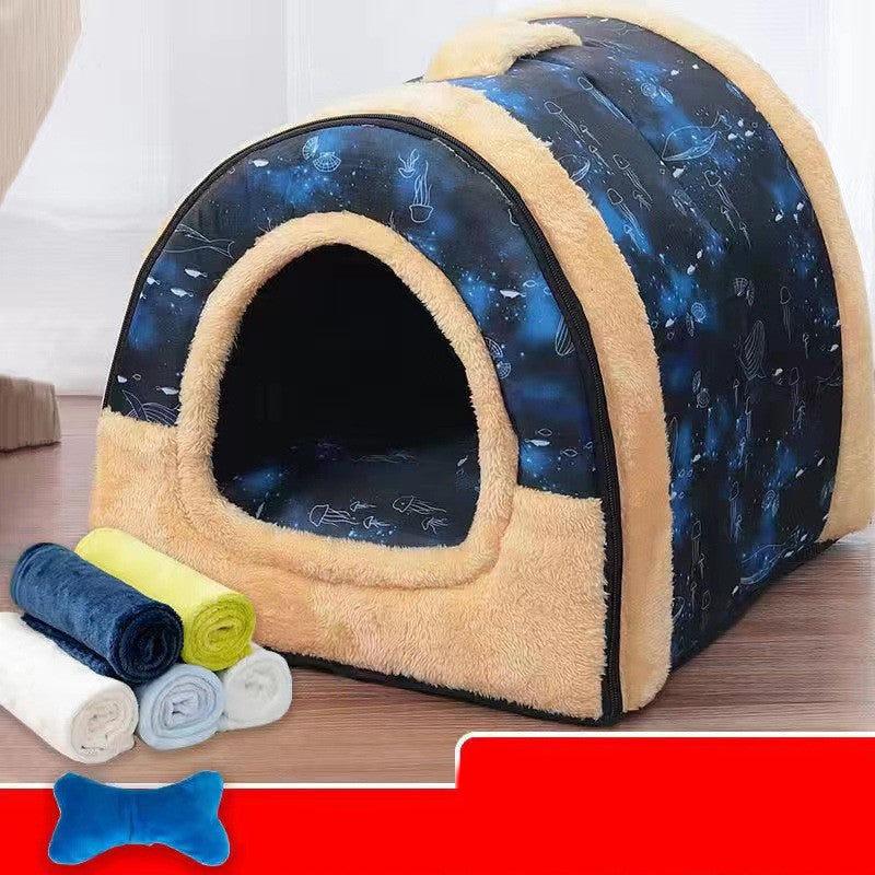 Detachable And Washable Kennel Pet Supplies